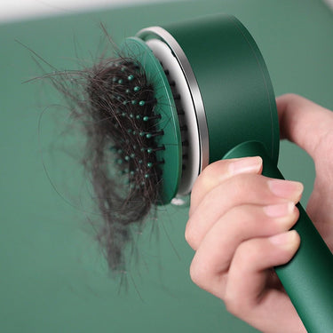 Self Cleaning Hair Brush - LightsBetter